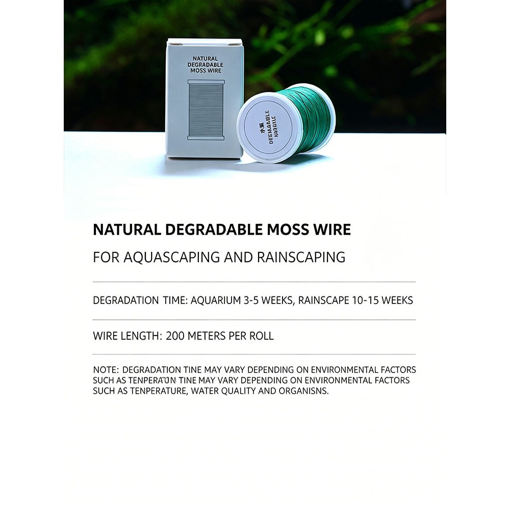 Hilo de Musgo Biodegradable pa - Freshwater Line reseña y precio